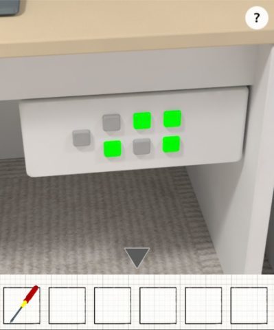 電源の入ったPCの位置に合わせてボタンを押す