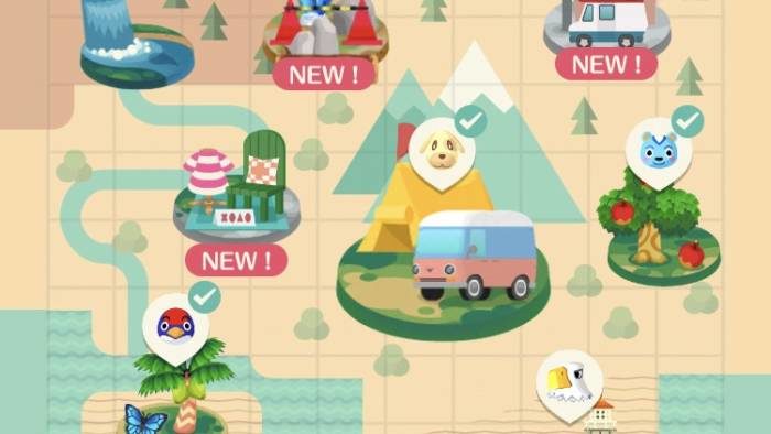 「どうぶつの森ポケットキャンプ」（ポケ森）　素材の場所のまとめ